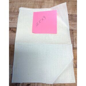 Off White Aida Cross Stitch Fabric 12.5" X 9"